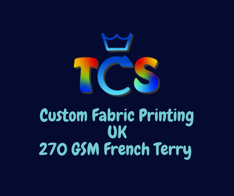 Print Your Own 3-5 Metre French Terry 280 GSM 95/5